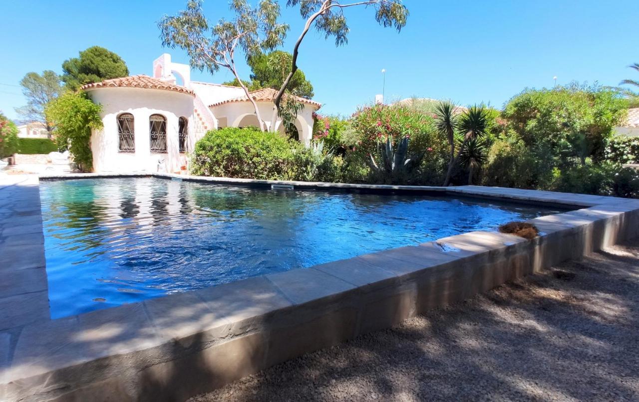 Villa Dos Calas - Bonita Villa De Estilo Rustico Y Piscina De Agua Salada L'Ametlla de Mar Extérieur photo