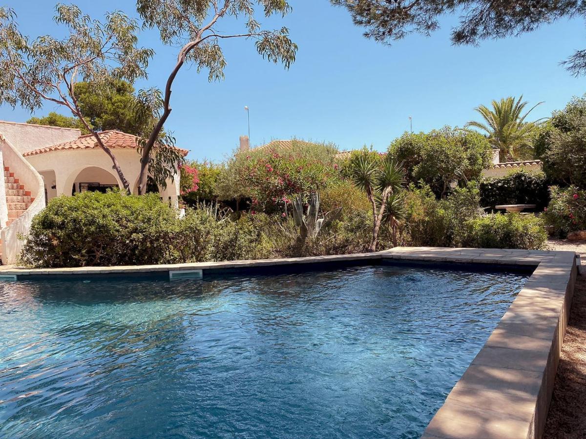 Villa Dos Calas - Bonita Villa De Estilo Rustico Y Piscina De Agua Salada L'Ametlla de Mar Extérieur photo