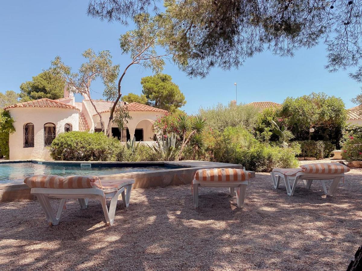 Villa Dos Calas - Bonita Villa De Estilo Rustico Y Piscina De Agua Salada L'Ametlla de Mar Extérieur photo