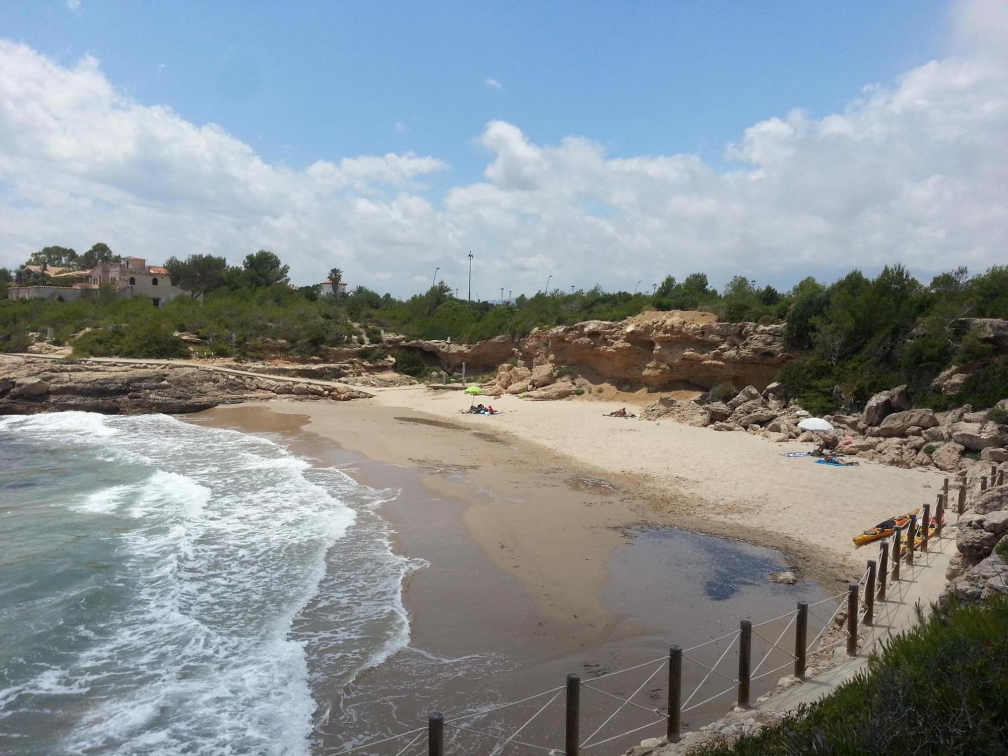Villa Dos Calas - Bonita Villa De Estilo Rustico Y Piscina De Agua Salada L'Ametlla de Mar Extérieur photo