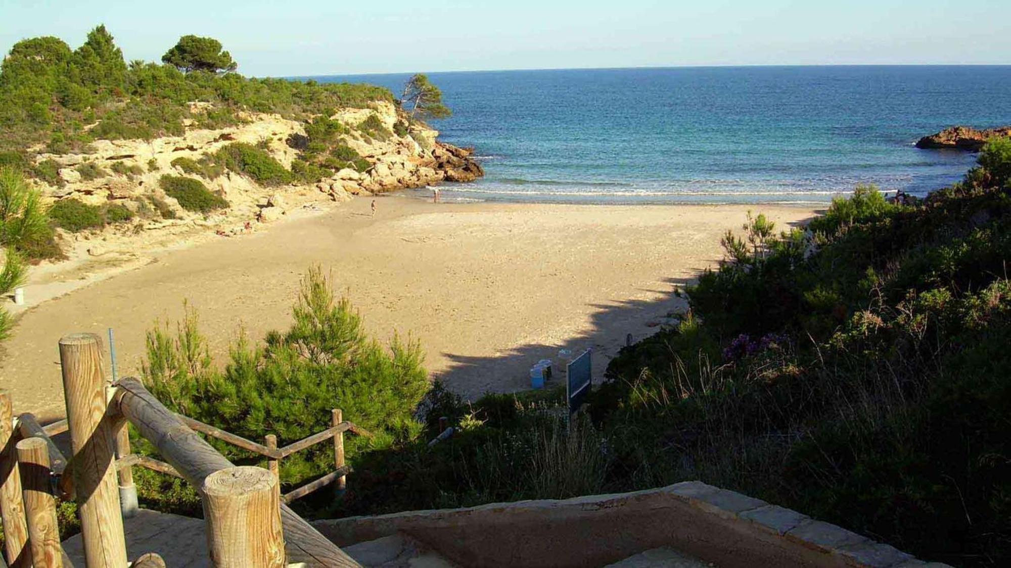 Villa Dos Calas - Bonita Villa De Estilo Rustico Y Piscina De Agua Salada L'Ametlla de Mar Extérieur photo