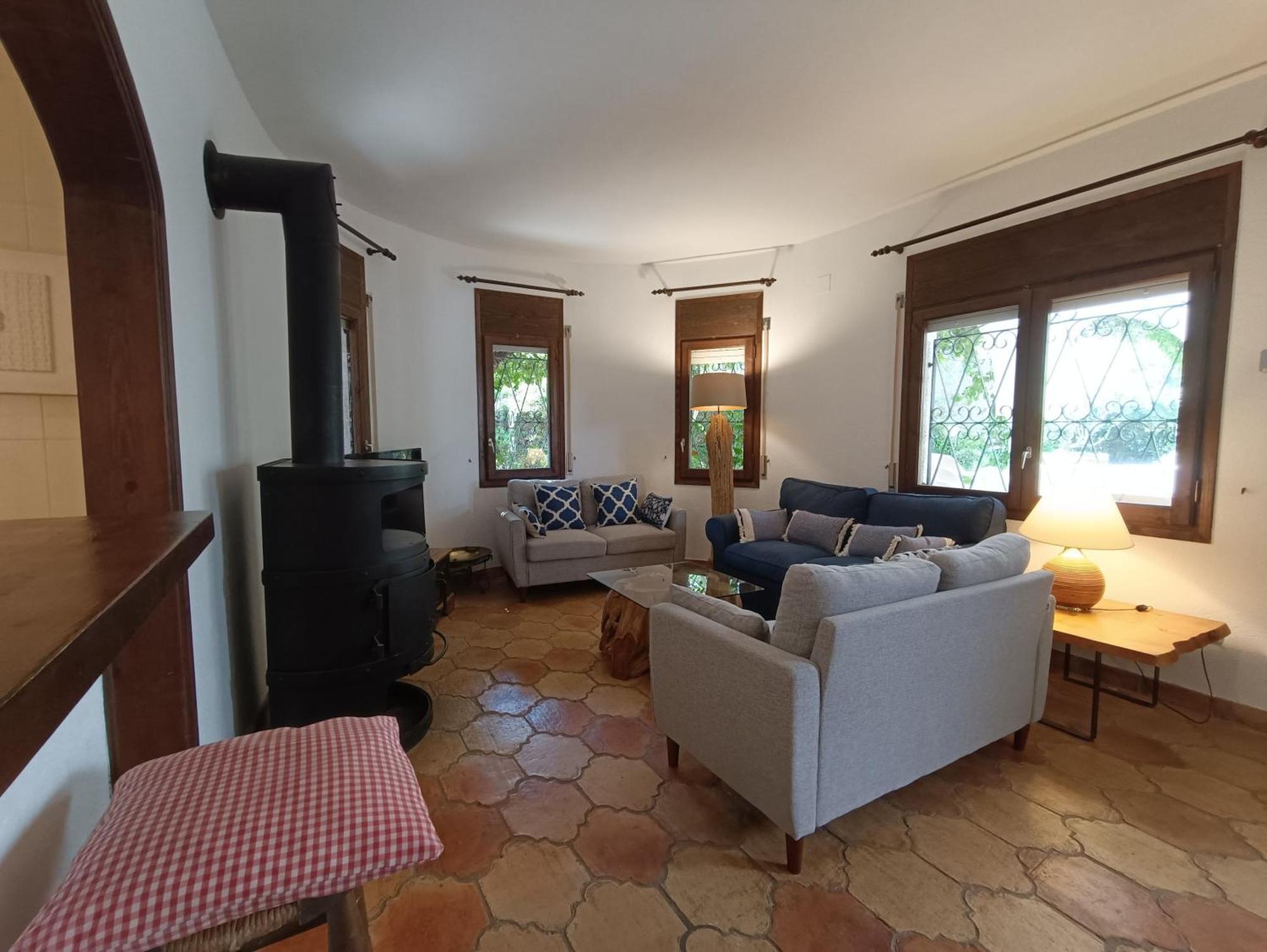 Villa Dos Calas - Bonita Villa De Estilo Rustico Y Piscina De Agua Salada L'Ametlla de Mar Extérieur photo