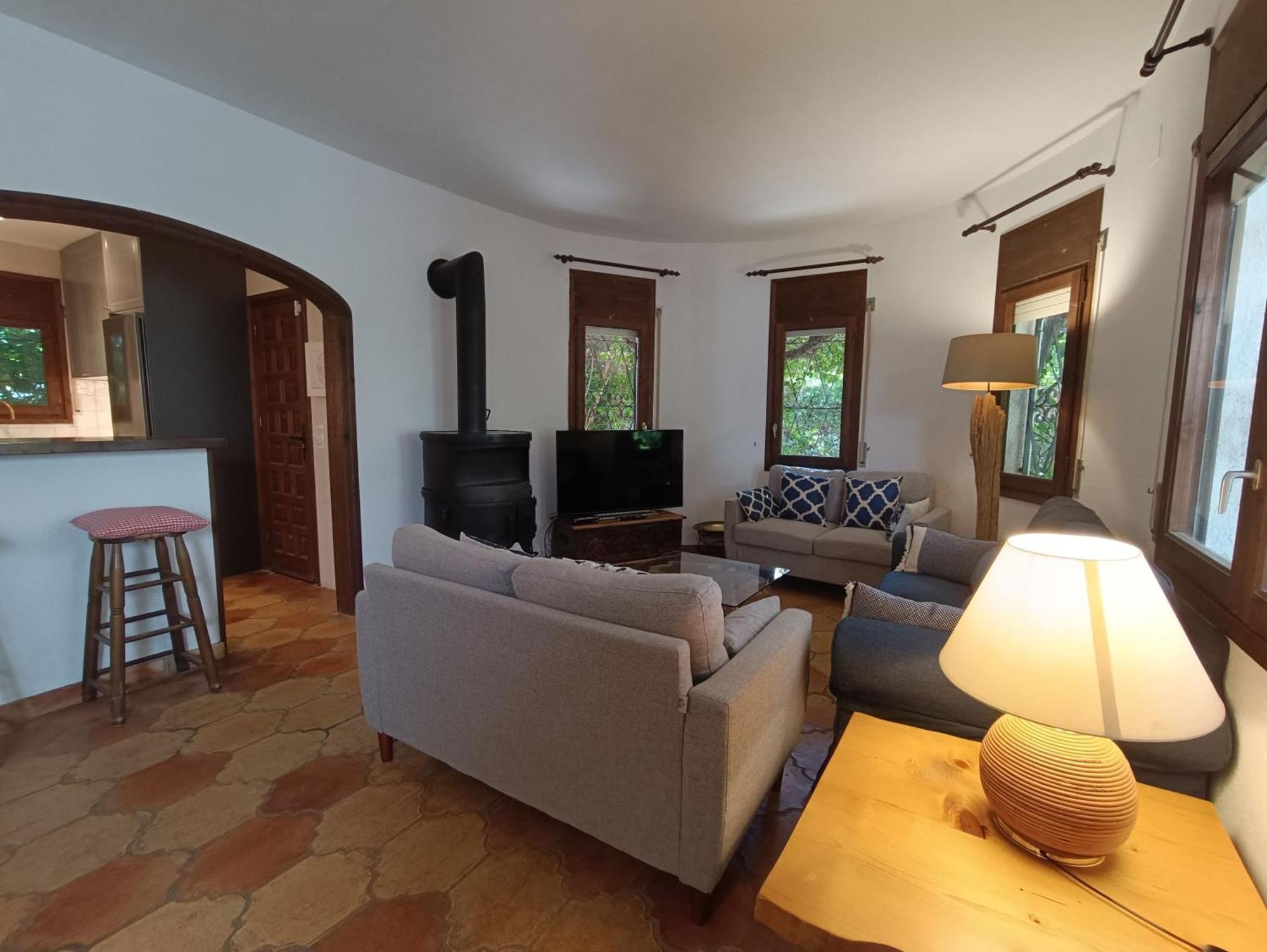 Villa Dos Calas - Bonita Villa De Estilo Rustico Y Piscina De Agua Salada L'Ametlla de Mar Extérieur photo